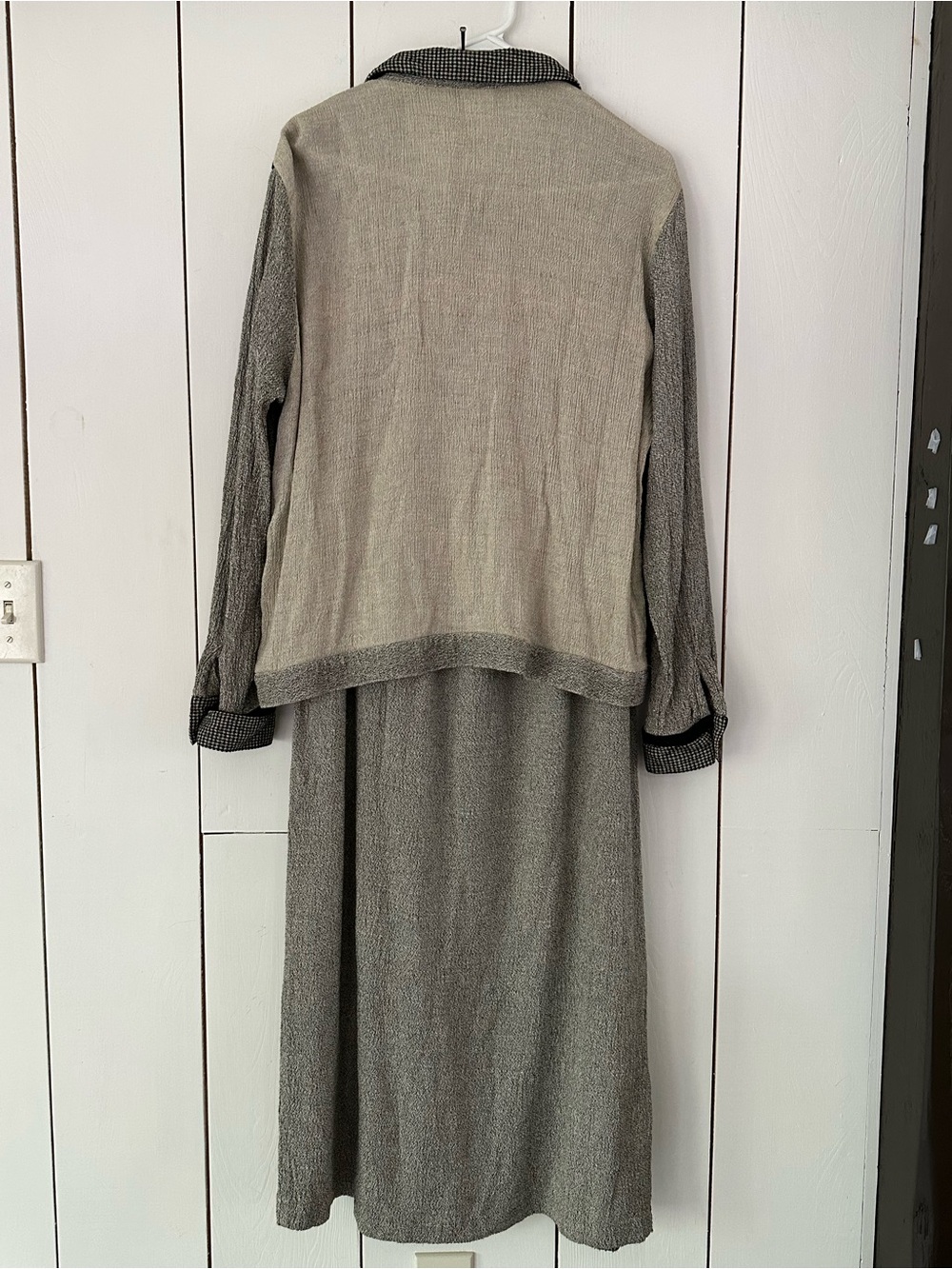 VTG 80s 90s Saint Germain Paris 3 Pc Set Skirt, Jacket & Top Sz L & XL - Picture 2 of 16